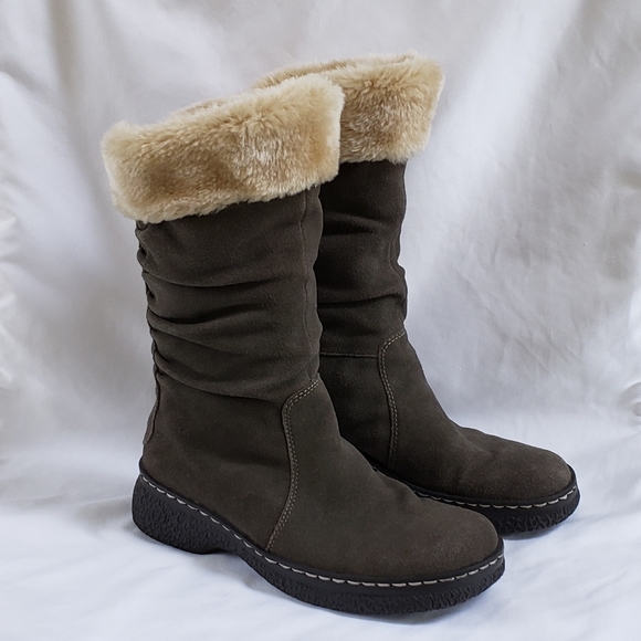 Bass Shoes - Womens Bass Boots "Sydney" with full furry lining